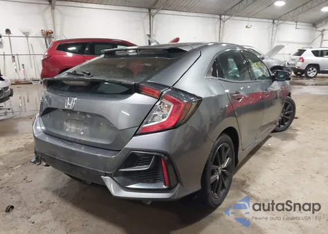 2021 Honda Civic Ex z USA, uszkodzony, nr VIN SHHFK7H60MU231007